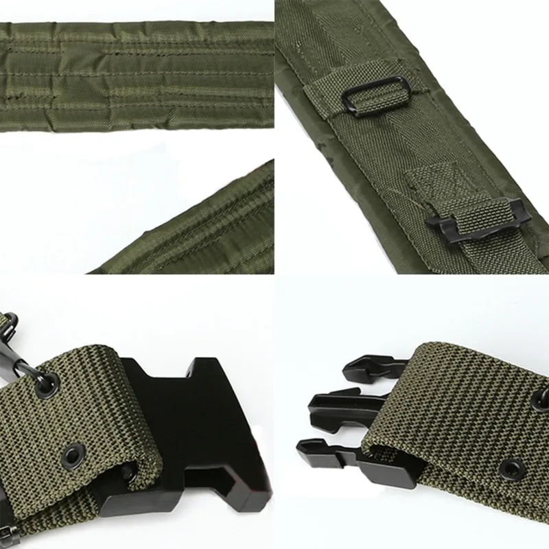 Men Outdoor Adjustable Belt Y-Shaped Belts Sports Mountaineering Belt Girdle Solid Color Shoulder Chest Strap - view 6