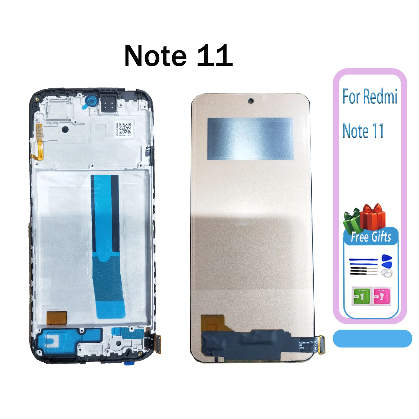 100% ทดสอบแล้วสำหรับ Redmi Note11 11S จอแอลซีดี2201117TG 2201117SG 2201117TI สำหรับ Xiaomi redmi Note 11 Pro 2201116TG จอสัมผัส