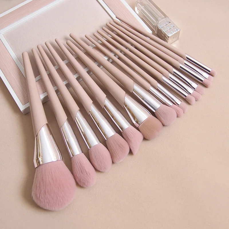 5-21Pc Makeup Brush Face Contour Powder Foundation Bronzer Cream Blush Eyeshadow Smudge Eyeliner Fashion Fenty Style Beauty Tool