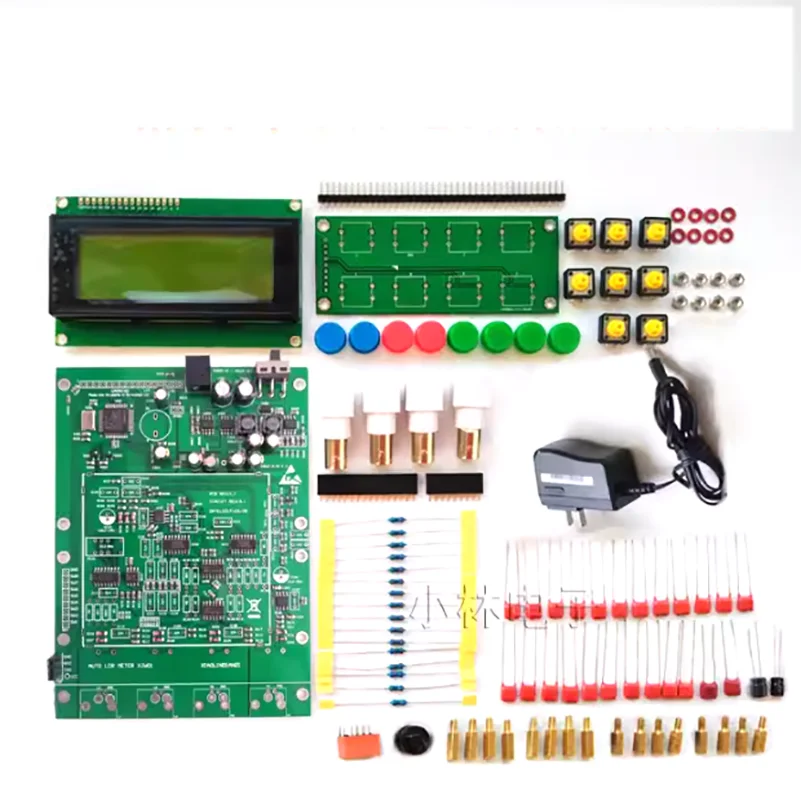 Probador de Puente digital XJW01 LCR, inductor, condensador, resistencia, correa de reloj, kit ESR