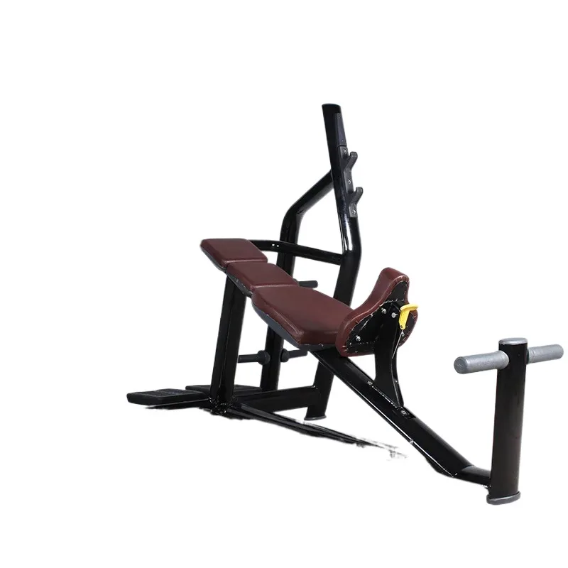 Multi-function reclining on pushing rack weightlifting bed supplies combination of fitness equipment auxiliary bench press train