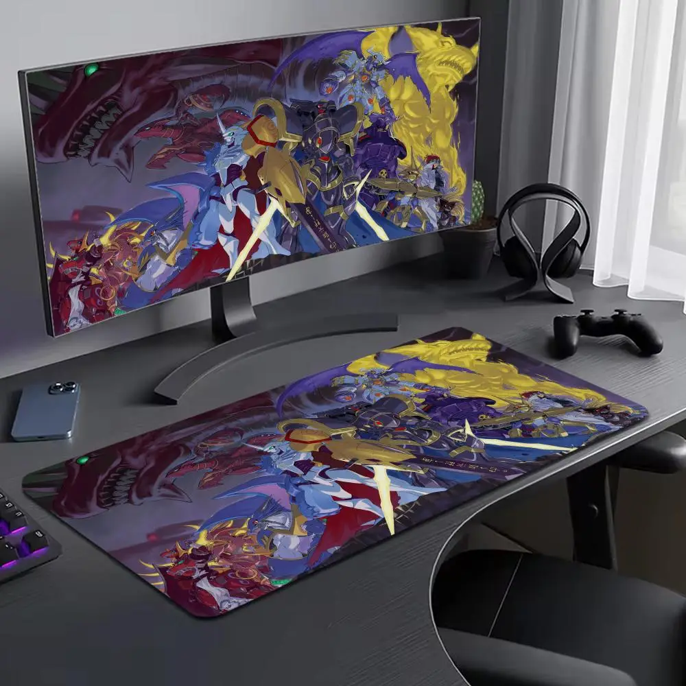 

D-Digimon Adventure Коврик для мыши Большой коврик для компьютерной мыши Офисный XXL ПК Геймер Нескользящий настольный коврик Коврик для мыши Клавиатура Резиновый игровой коврик