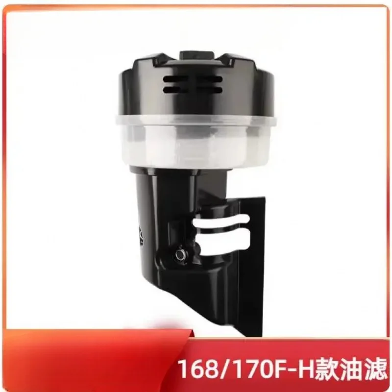 

Детали микро культиватора Q Mobile Power: воздухозаборная труба культиватора 168F, циклонный масляный фильтр 170F, воздушный фильтр