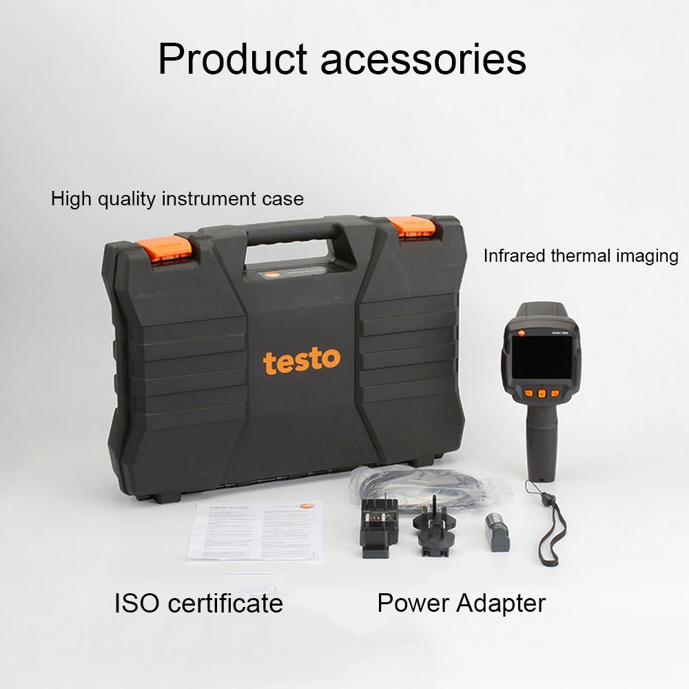 Germany Testo 865 Professional Thermal Imager High Senstive Thermal Imager High Resolution LCD Screen Infrared Thermal Camera