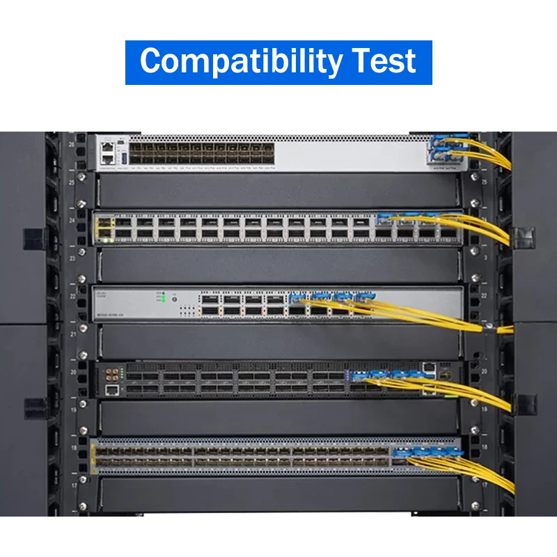 qsfp 40gb sr4  QSFP 40Gb Módulo Transceptor 40GBASE-SR4 850nm 100m MTP/MPO Conector QSFP + Módulo Para Juniper,Huawei, Equipamento De Fibra Mikrotik