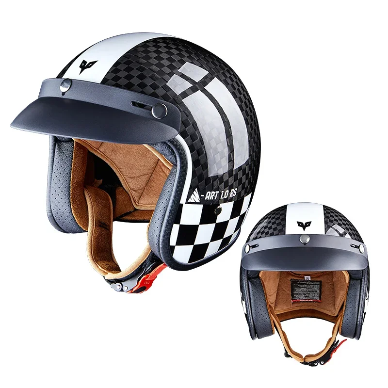 

New Arrive Carbon Fiber Motorcycle Helmet, Half Face Adult Helmet