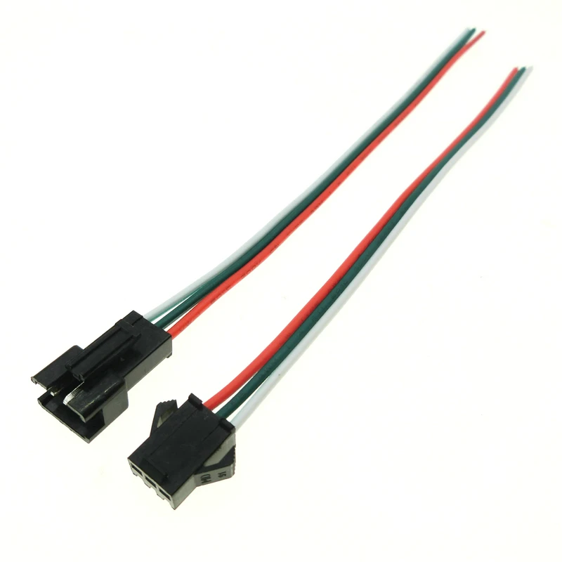 JST SM Connector 2pin / 3pin / 4pin / 5pin Male And Female Set 5set/lot