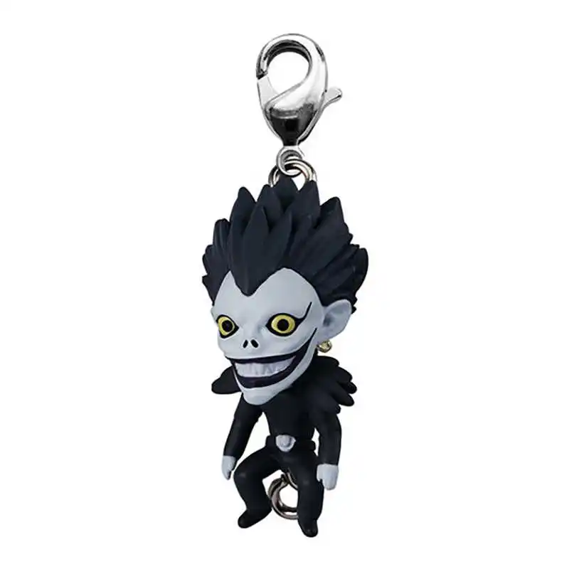 4pcs/set Original BANDAI DEATH NOTE pendant Twisted Egg MisaMisa Yagami Light L Lawliet Ryuk Figure Model Toys Gift for Birthday