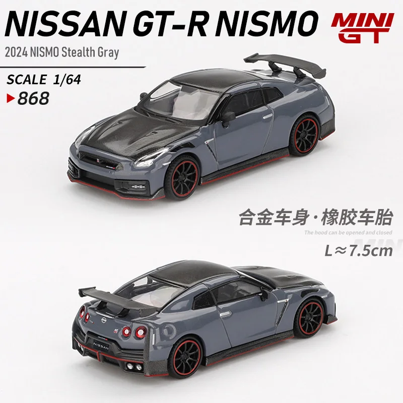 MINIGT 1/64 Porsche 911 Lamborghini Revuelto Nissan metalen gegoten auto's modus Speelgoed Voor Jongens verzamelen ornamenten 892 970 995 996 163
