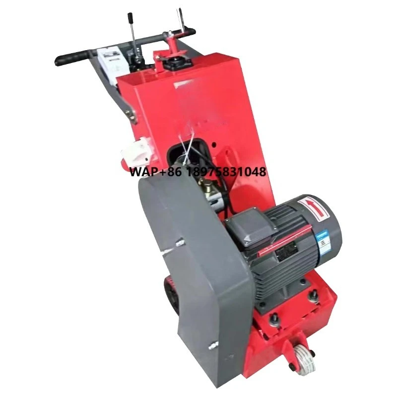 

Electric concrete planer scarifier with motor and engine basic core components