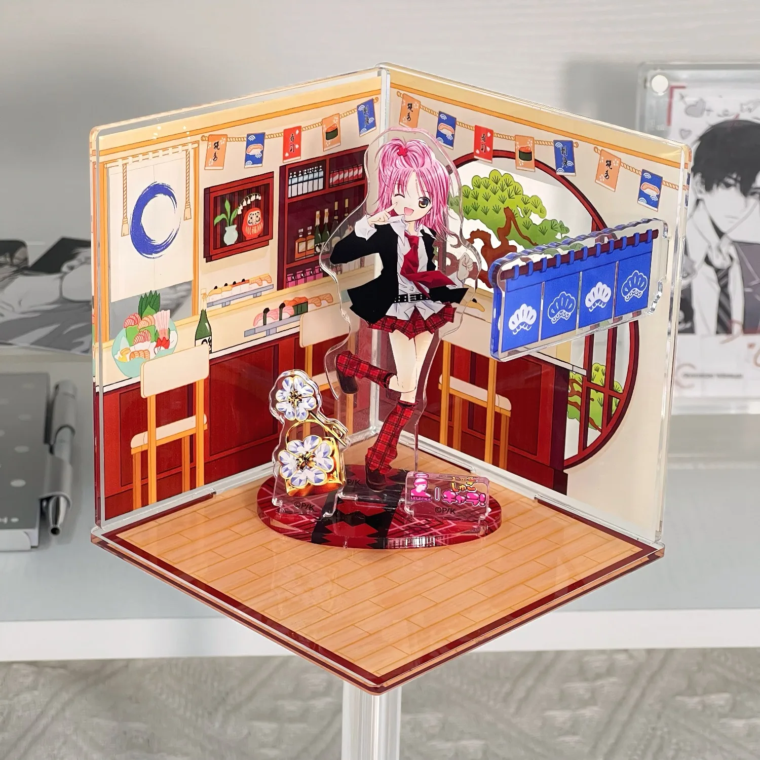 Street Corner Shop Acrylic Bac - Anime Merch Shopping recension och pris