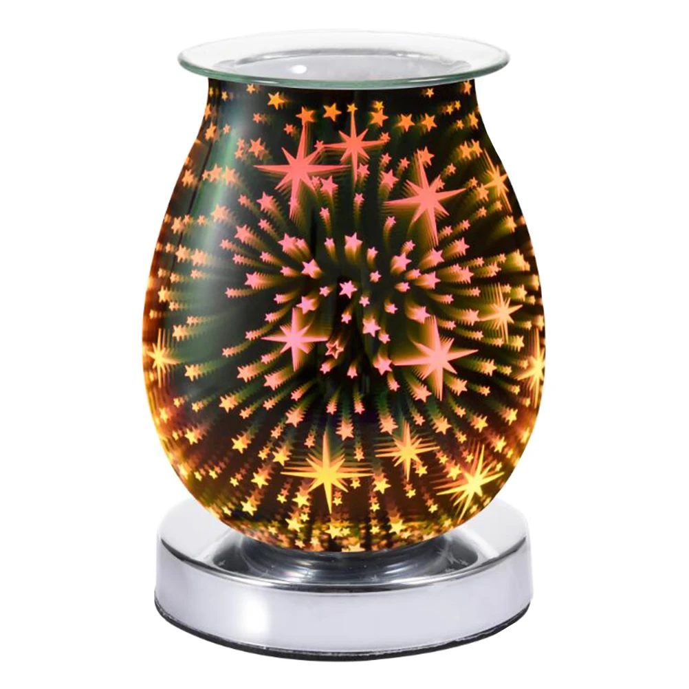 

Star Firework Electric Aroma Lamp Fragrance Lamp Wax Warmer Aromatherapy Light Decorative Night Light for Living Room Bedroom