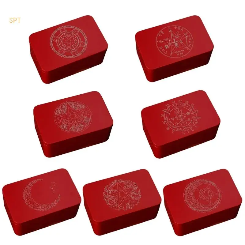 

Tarot Card Storage Can Tarot Organizers Card Case Empty Gaming Cards Storage Box 714F