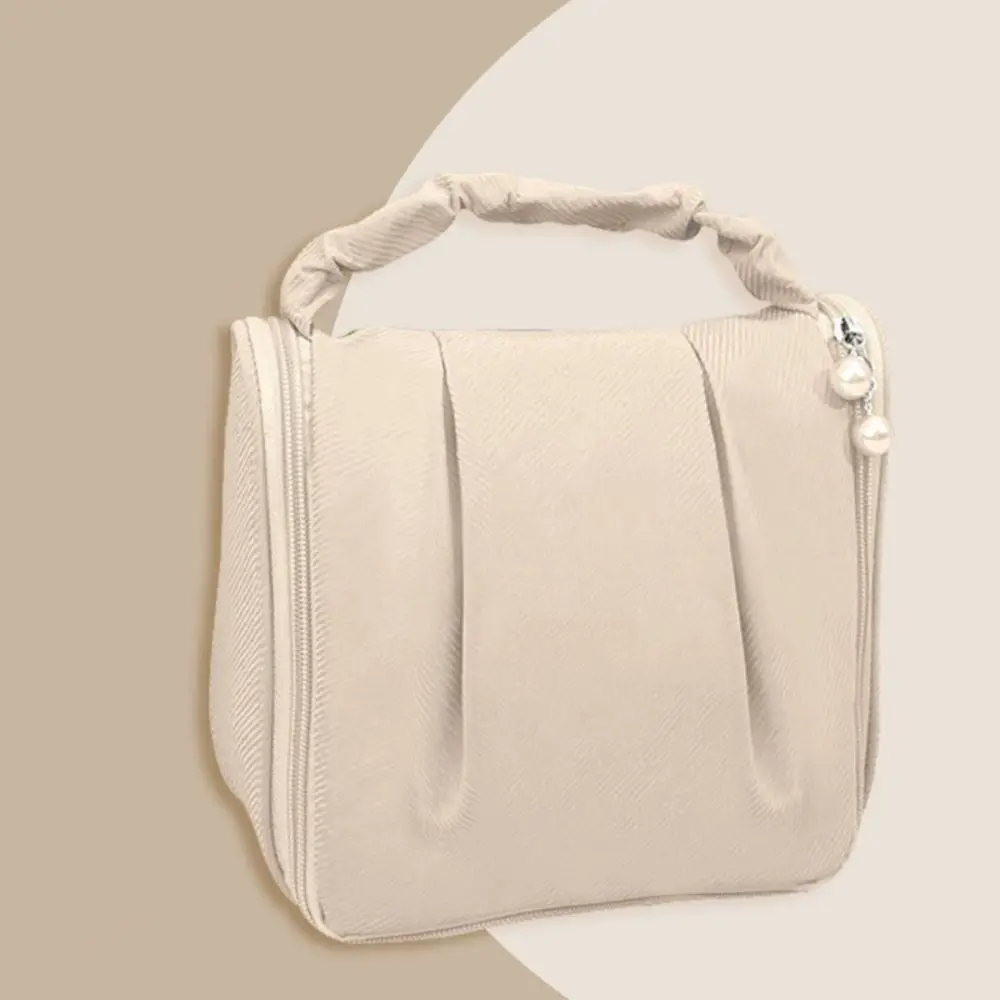 الكورية Ins مطوي سحابة حقيبة مستحضرات التجميل سعة كبيرة غسل الحقيبة مخزن للمكياج حقيبة يد حقيبة سفر حقيبة أدوات الزينة في الهواء الطلق #1