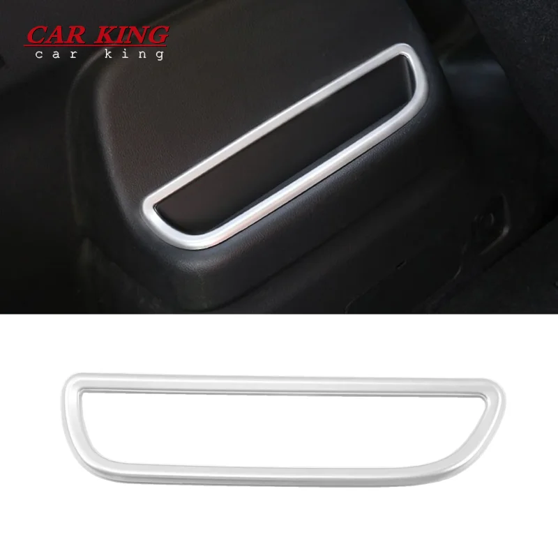 

For Mitsubishi Outlander EX 2013-2019 accessories car styling ABS chrome matte Rear armrest decorative frame Trim Sticker 1pcs