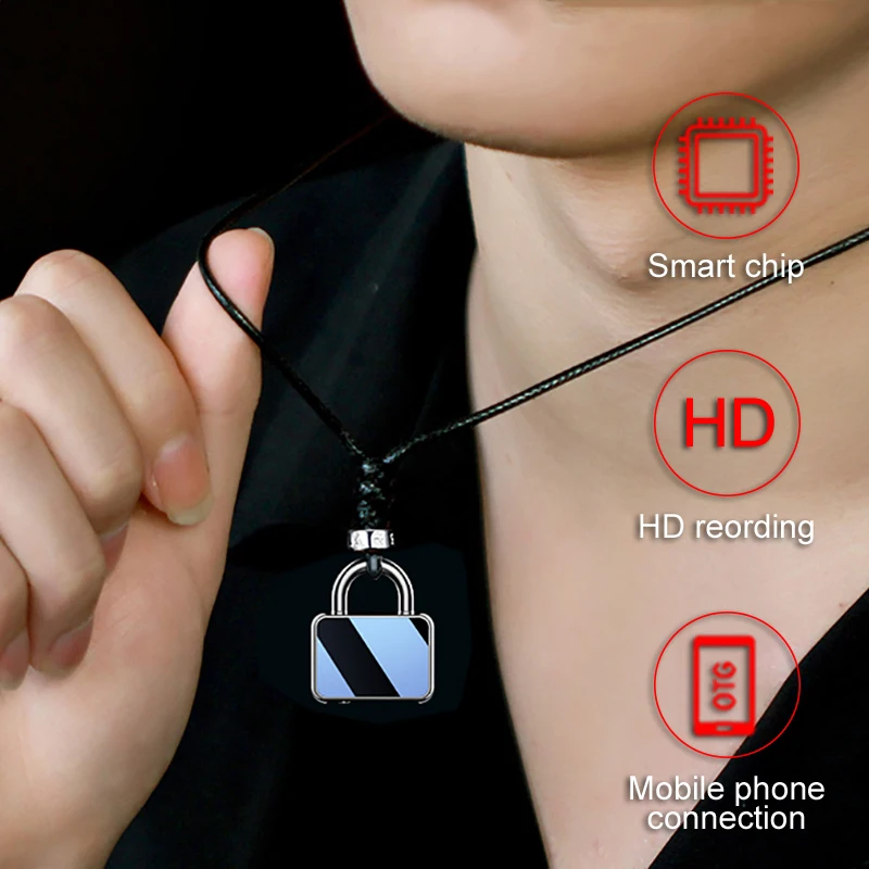 скрытый шпион Мини-рекордер с голосовой активацией, цифровой брелок для записи звука, носимый звук, профессиональный микро-диктофон STTWUNAKE