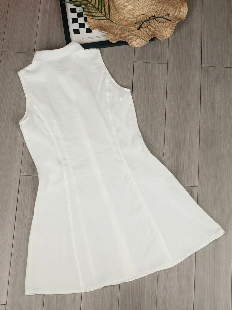 Primavera verão feminino plus size fino ajuste svel branco irt dr comprimento médio a linha saia base camada blusa dr casual