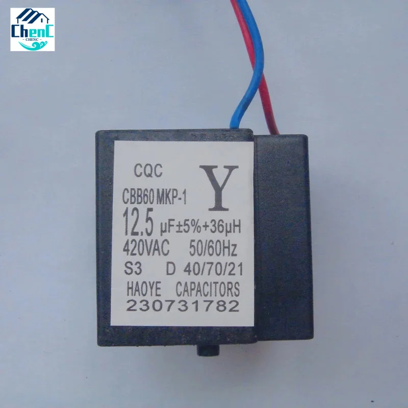 1 шт. для стиральной машины Panasonic, новый конденсатор MKPS 420VAC 12,5 мкФ + 36 мкГн DD