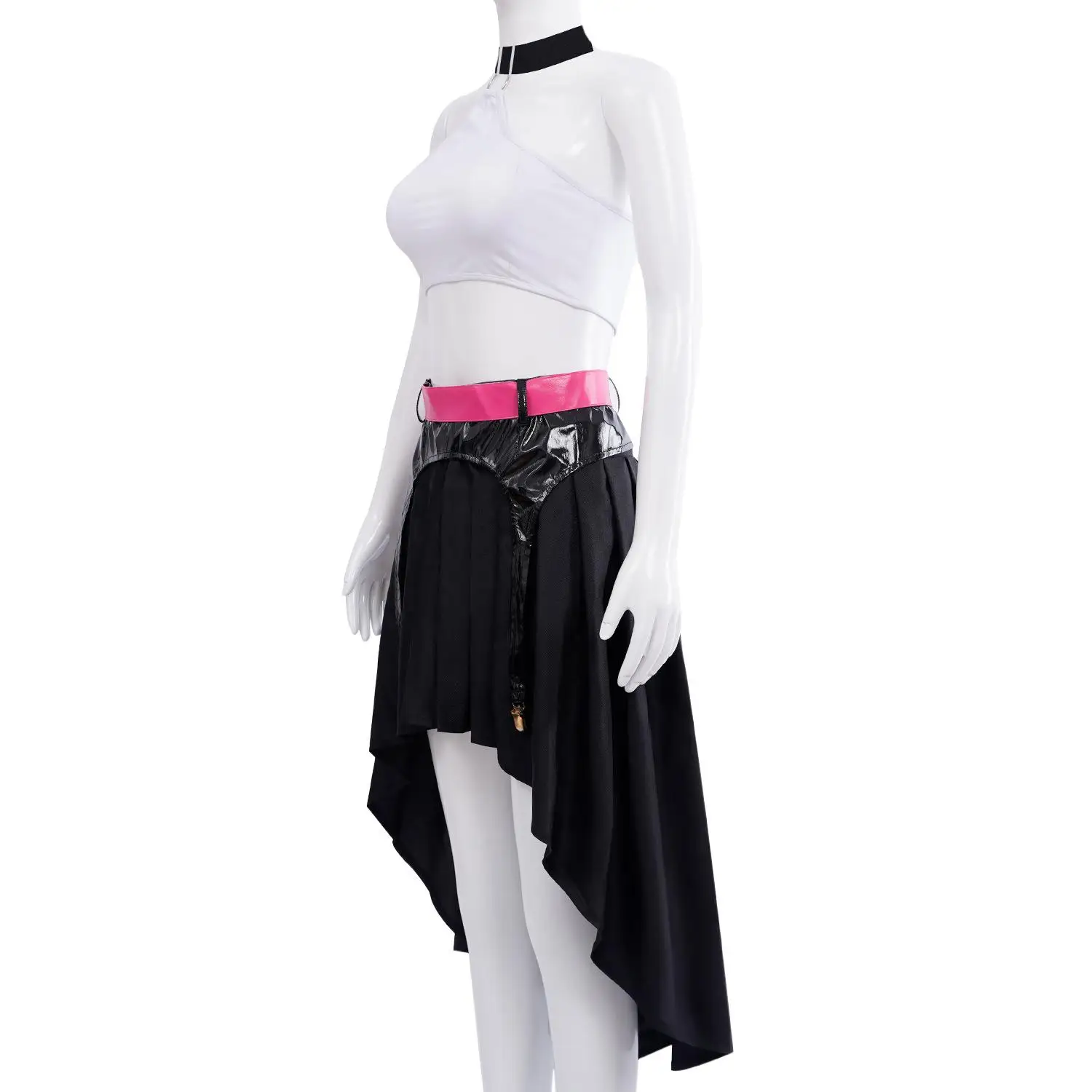 Rotes Cosplay-Kostüm für Halloween Naomei Piratenkönig-Outfit, traditionelles Kostüm für Damen, Bühnenaufführungskleidung