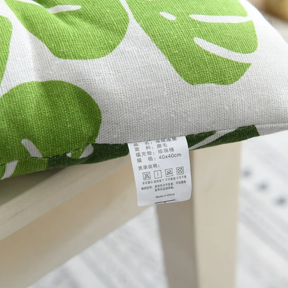 Breathable Thickened Chair Seat Cushion Soft Cotton 8 Colors Office Four Seasons Hip Pad 40*40cm Student Stool Butt Cushion