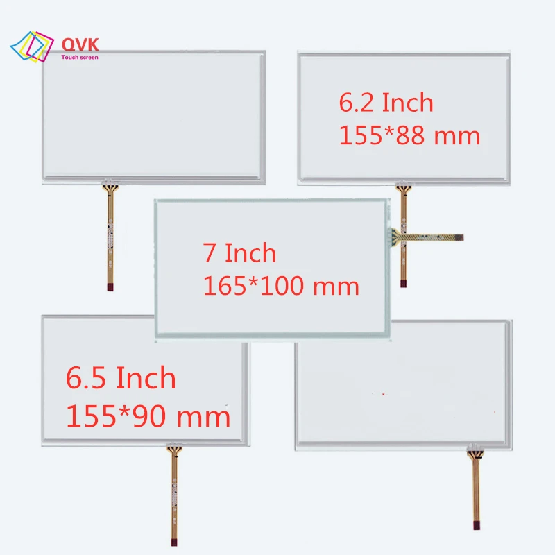 For Prology DNU-2610 DNU-2630 Car Radios Tablet 155x88mm GPS Car DVD Capacitive touch screen digitizer sensor  4Wire 155*87mm