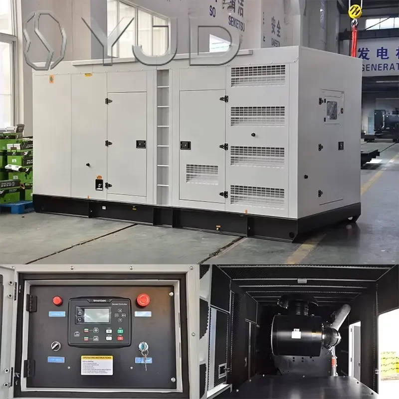 YJD Silent Industry Use Perkin 2506C-E15TAG1 360kw 450kva Diesel Generator Reliable Power Supplier