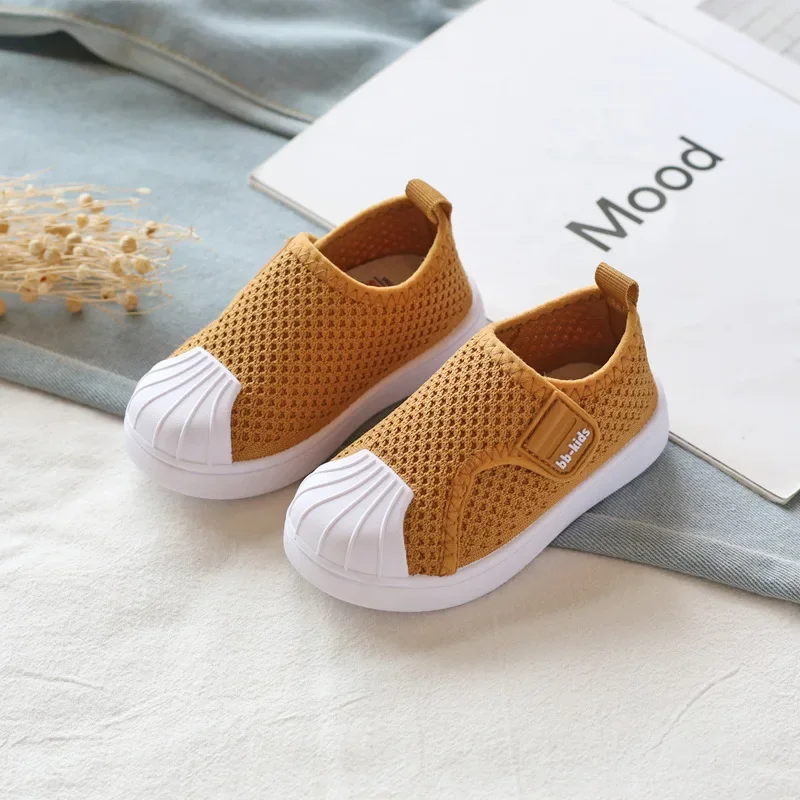 Kids Casual Shoes Boys Girls Sneakers Summer Spring Fashion Breathable Baby Soft Bottom Non-Slip Children Shoes