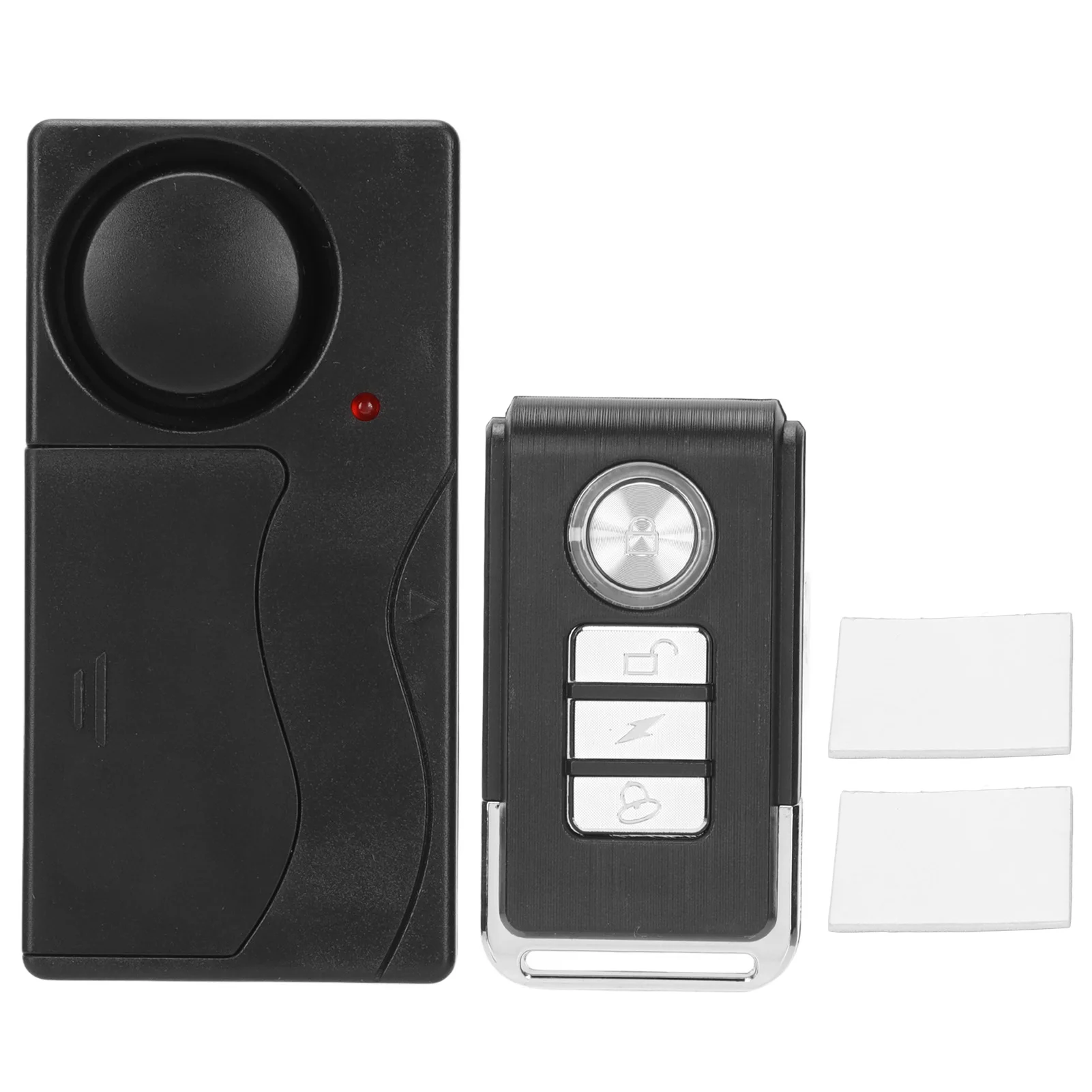 

Bike Vibration Alarm 10 Level Sensitivity Adjustable Bike Alarm Easy Installation with Remote Control for Motorcycle for Window