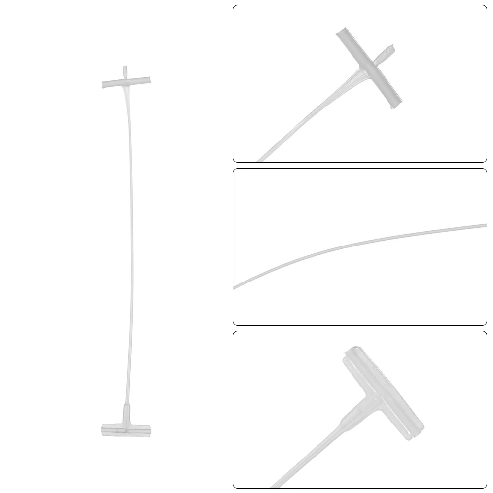 5000Pcs Plastic Clothing Label Multi Size Hangtag Tag Devices Thick Glue Needle Standard Tagging Fasteners Price Tag Label