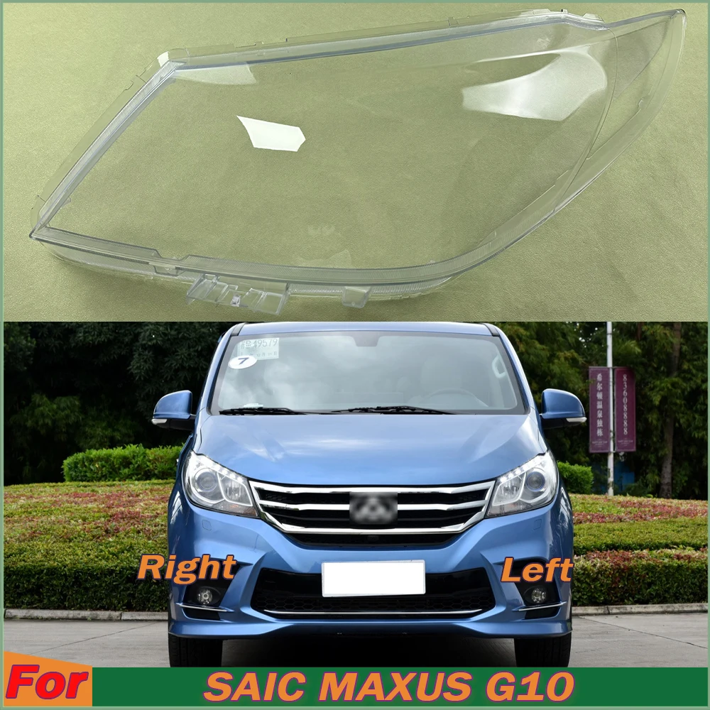 

For SAIC MAXUS G10 Front Headlight Cover Transparent Lamp Shade Headlamp Shell Lens Plexiglass Replace Original Lampshade