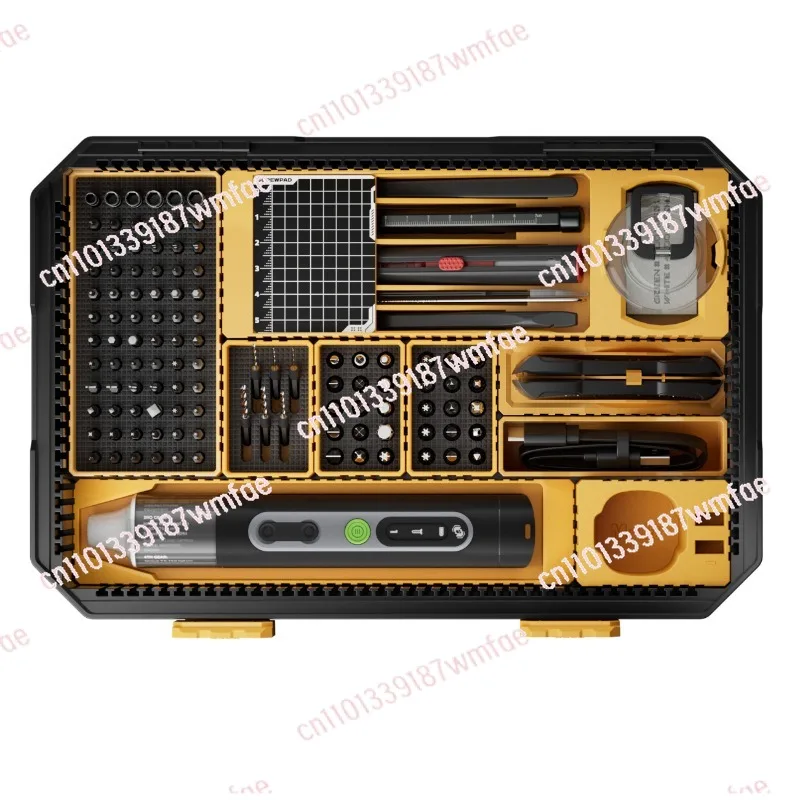 135-Piece electric screwdriver set JM-8198 electronic product repair, household home improvement screw batch