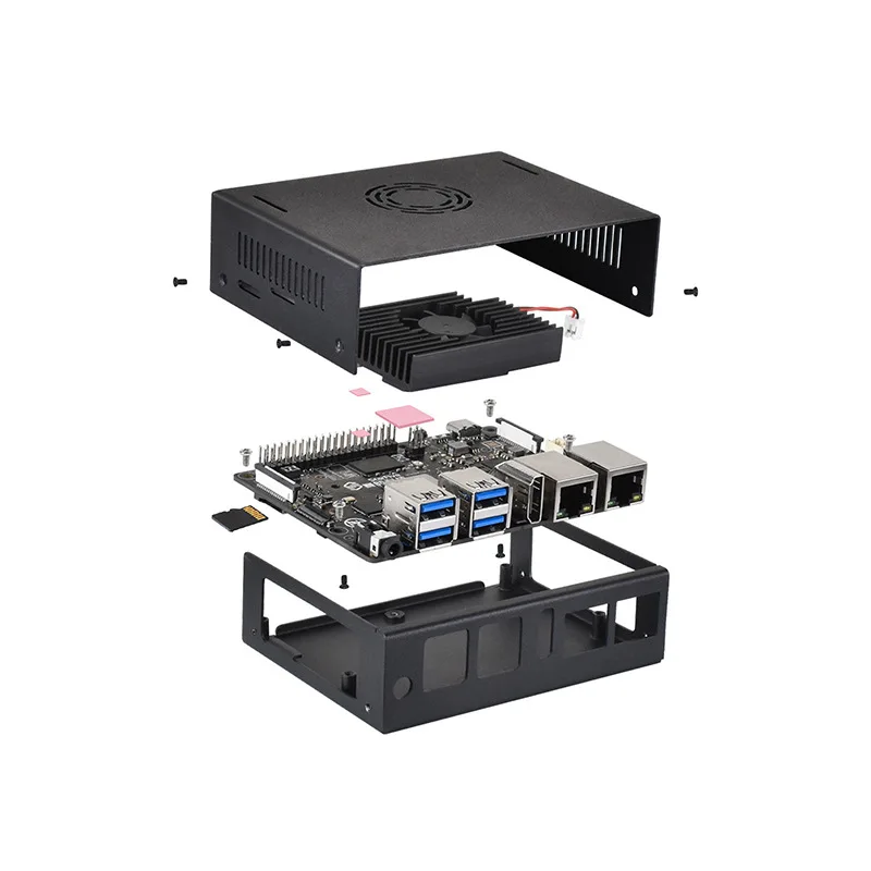 VisionFive2 RISC-V host with integrated 3D GPU based on Linux