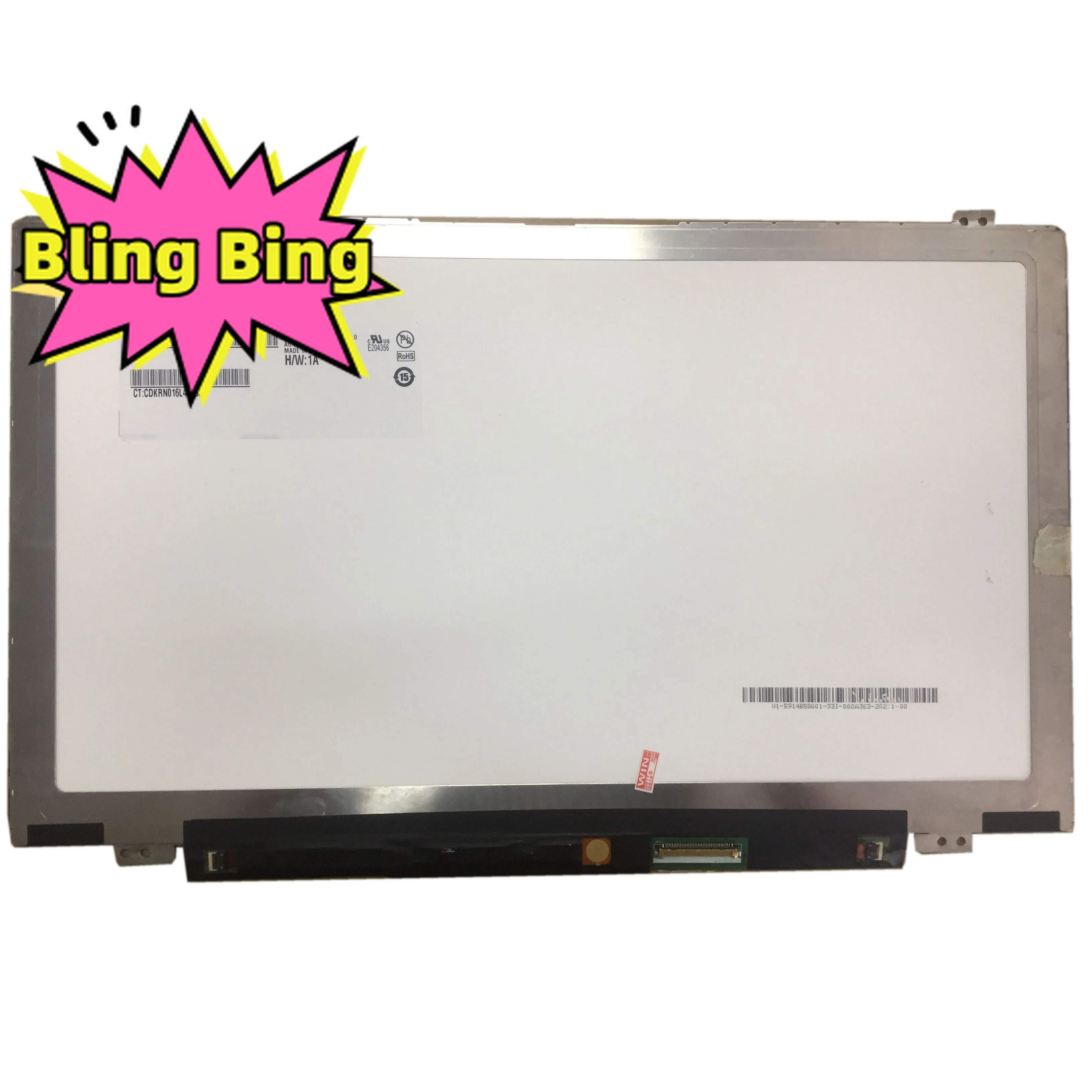 B156XTT01.2 fit B156XTT01.1 B156XTT01.3 15.6” 1366×768 For HP TOUCHSMART 15-R Series 15-G series LCD Screen Panel