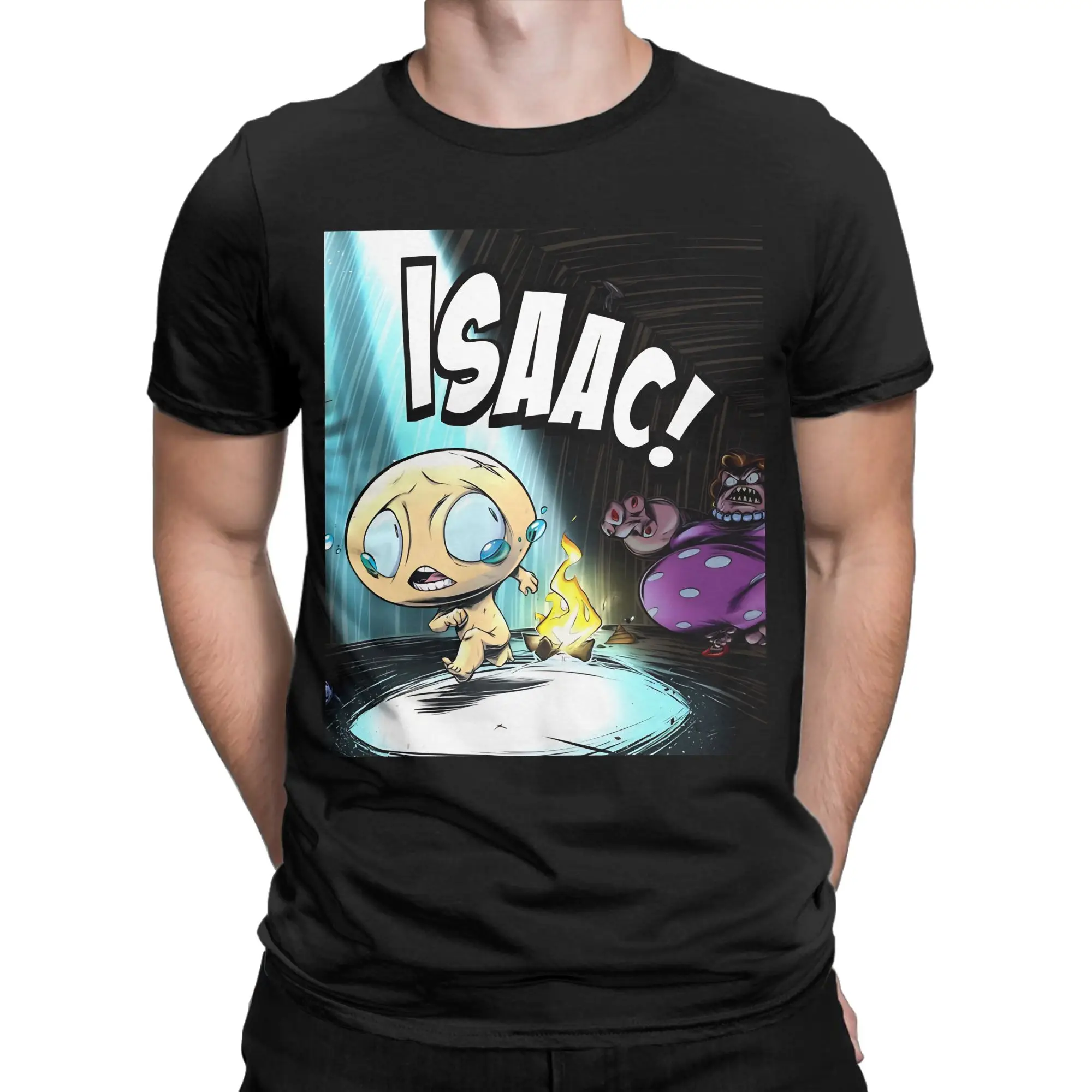 the binding of isaac Novelty 100% Cotton T-Shirt The Binding Of Isaac Rebirth Tees Tops For Men