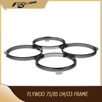 FLYWOO FlyLens 75/85 O4/O3 Frame Accessory Kit VTX Bracket Bottom Carbon Fiber Plate for FPV Freestyle Drone Parts