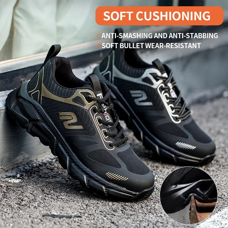 Men'S Shoes Comfort - Buty robocze ze stalowym noskiem dla