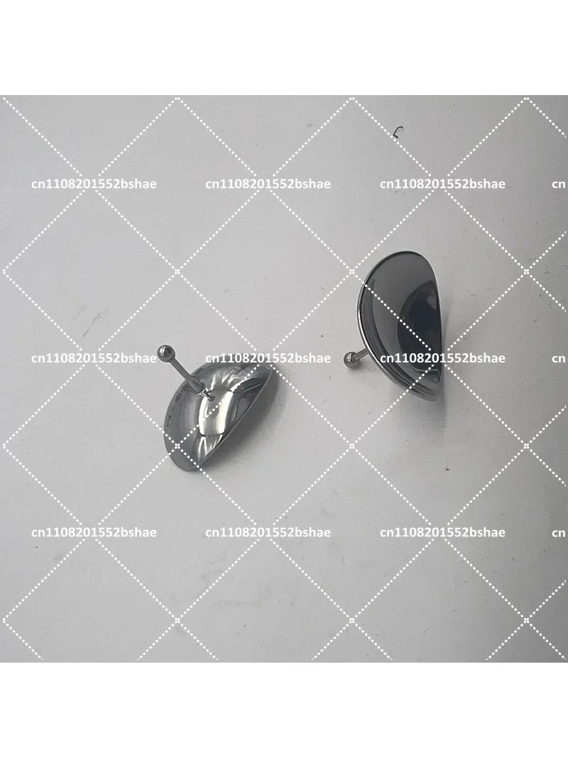 Large Stainless Steel Eye Shield 25x19.5mm for Surgical Use, General Medical Protection