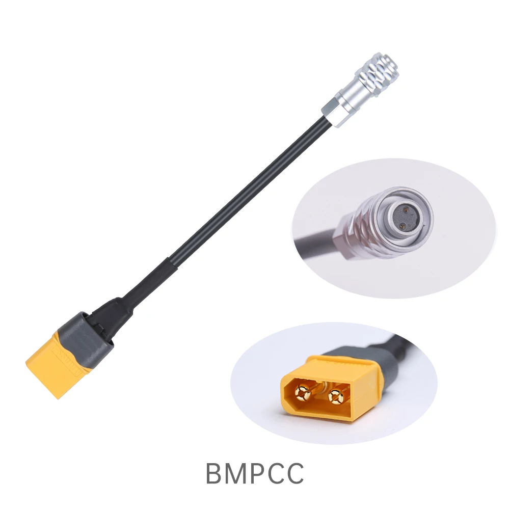 IFlight XT60H-Male kabel zasilający do czerwonego Komodo / BMPCC / Z CAM E2-M4 / Z CAM E2