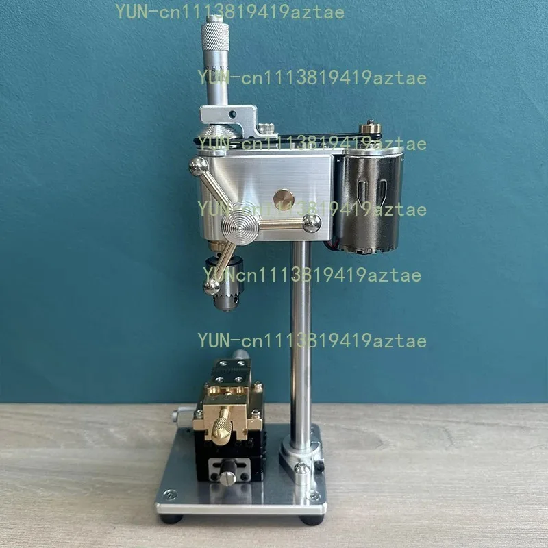 Mini Bench Drilling Processing Unit, Speed‑adjustable Jig For Watch‑making Positioning Punching And Component Clamping Work
