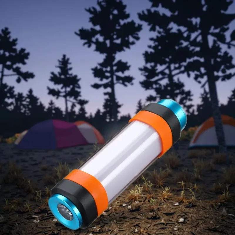 

Super Bright 5200mAh Rechargeable Light Emitting Diode Flashlight Portable Dimmable Red Camping Light