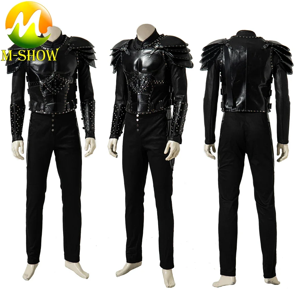 Geralt Cosplay Costume Men Outfits Witcher Armor Suit Full Set Halloween Carnival Costumes