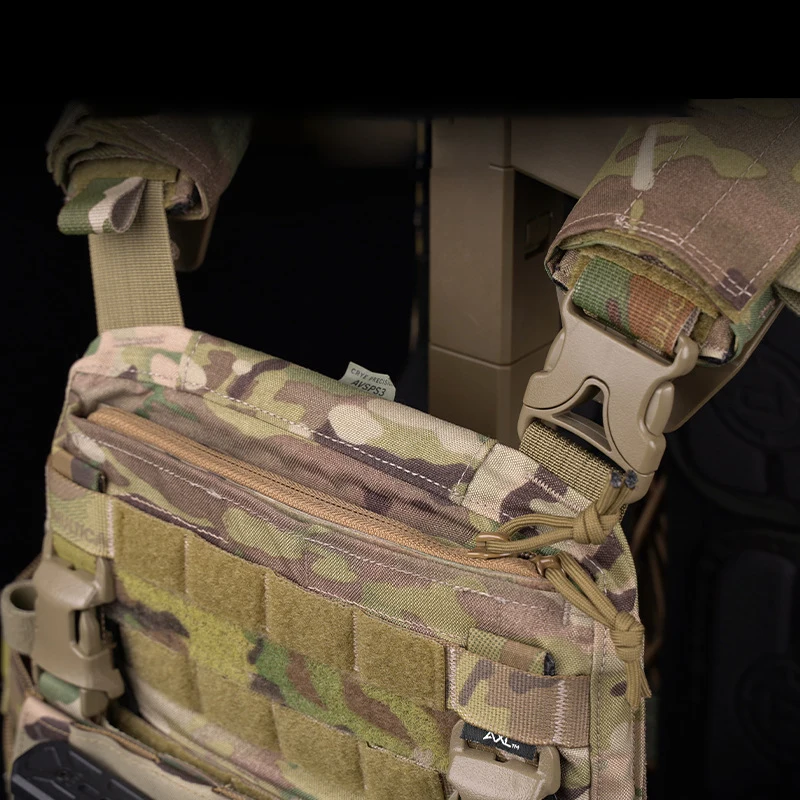 Inserto de cremallera doble AVS Crye MBAV para chaleco - imagen 3