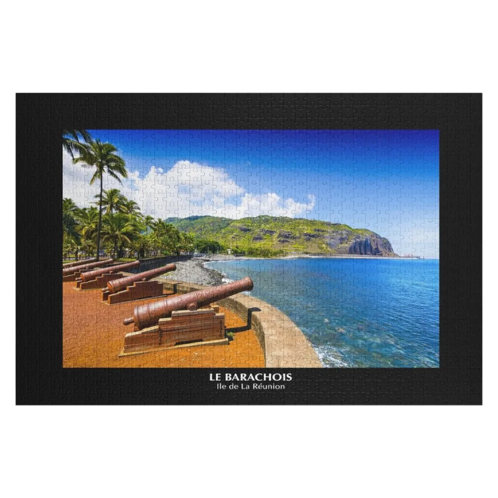 

Le Barachois in Reunion Island Jigsaw Puzzle Personalized Gift Ideas Baby Wooden Scale Motors Children Puzzle