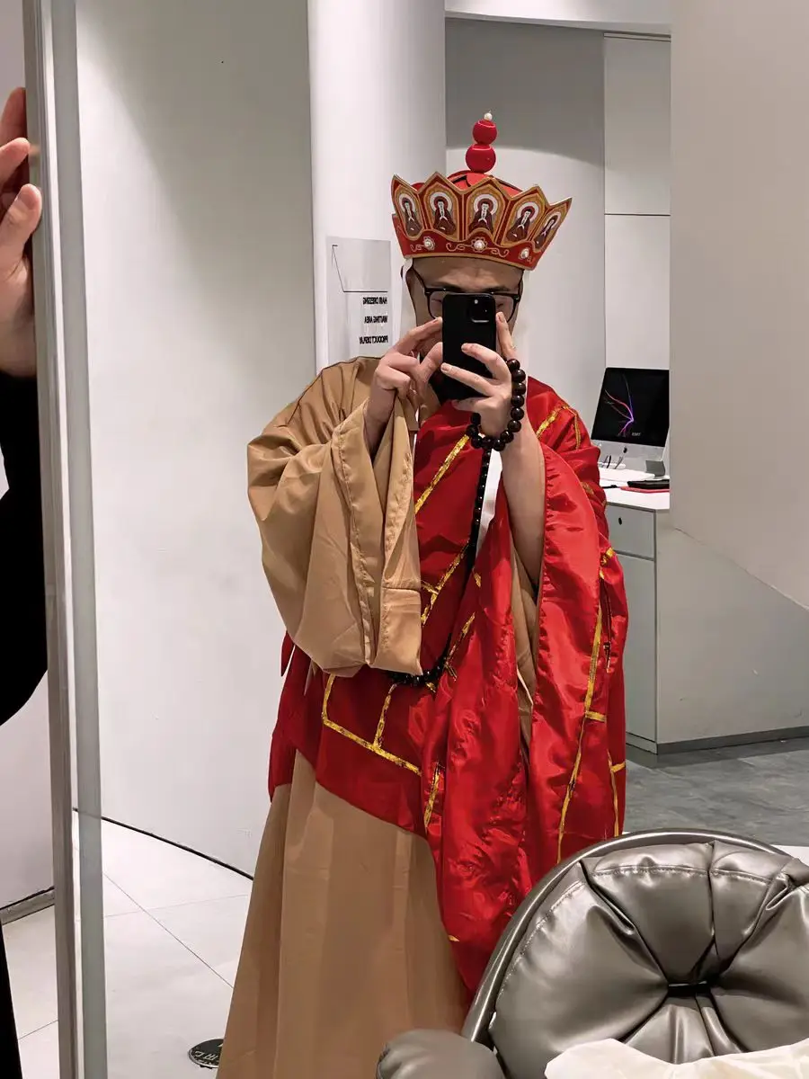 

Full Costume Adult Performance Costume Props Hat