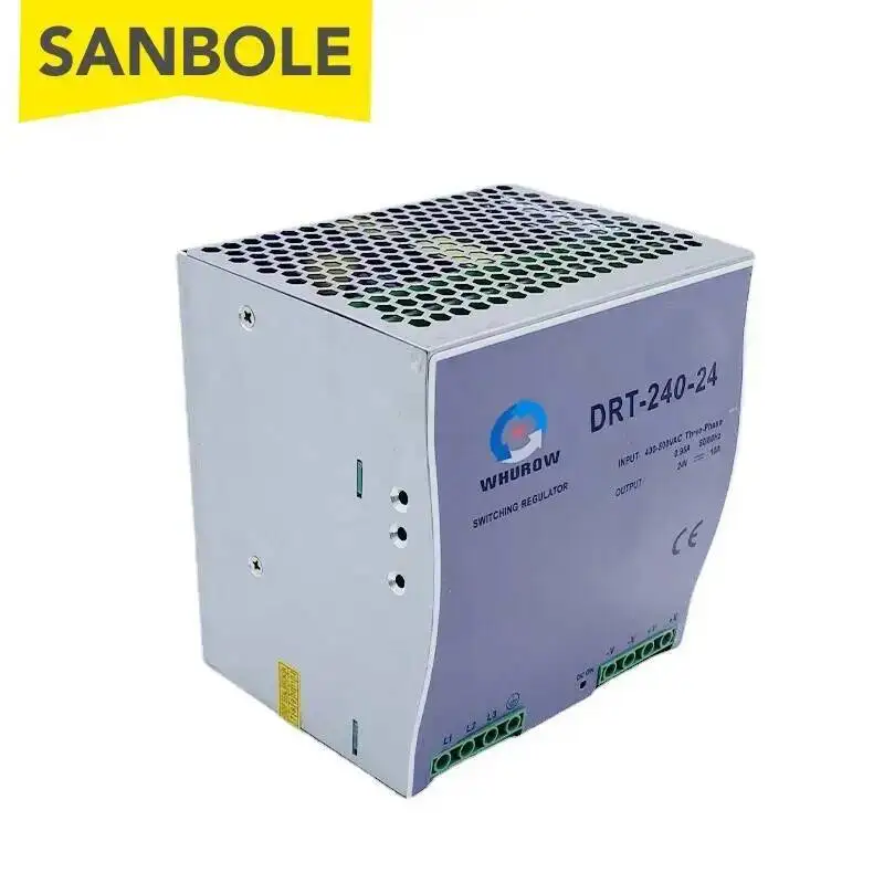 

DRT-240-24 Блок питания с одним выходом 240 Вт, 24 В, 10 А/12 В, 20 А, промышленный трансформатор SMPS на DIN-рейку