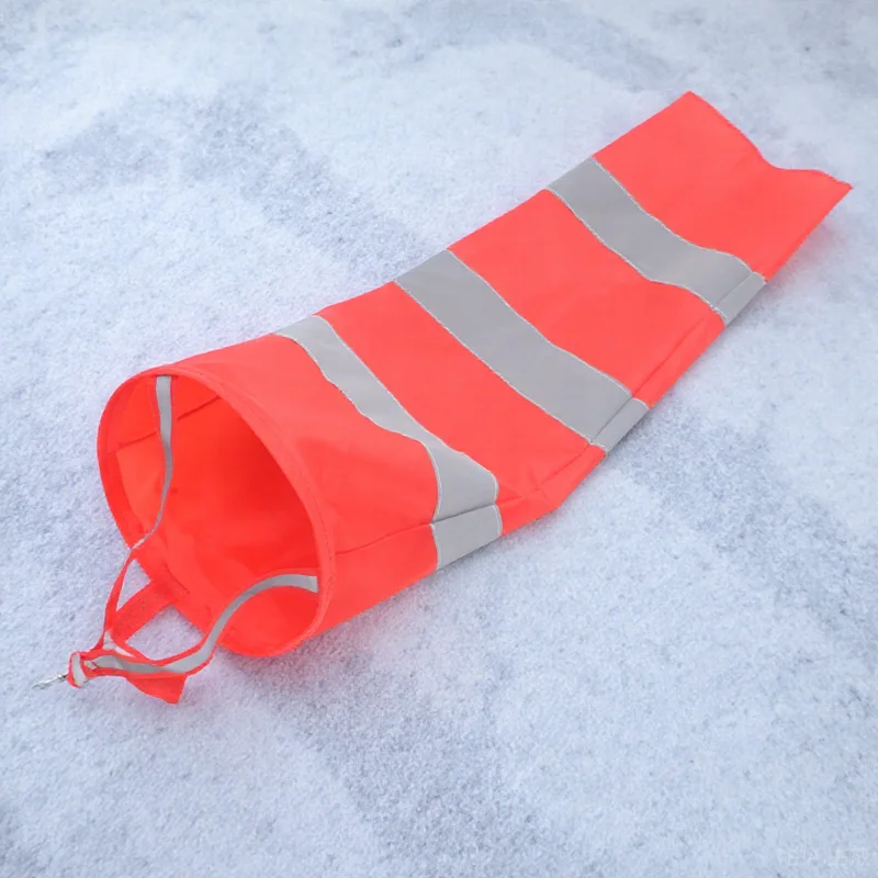 

Outdoor Reflective Windsock Hanging Wind Direction Bag Waterproof Wind Sock Garden Patio Lawn Indicator Flag Heavy Duty Warning