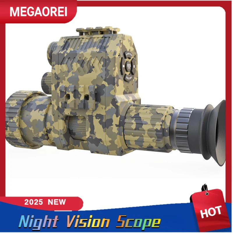 

Megaorei NK007 Military Infrared Rifle Scope Night Hunting Scope Device Optical Digital Telescope Outdoor Hunting Observation Ca