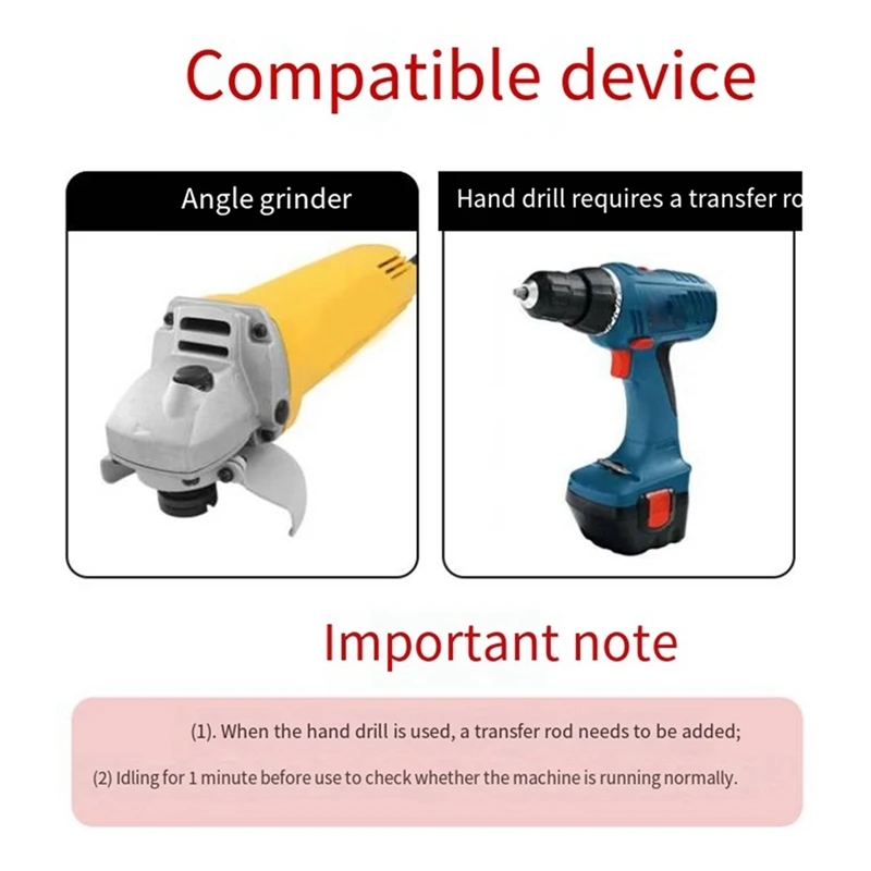 A23T Brazed Diamond Milling Bit Chamferer, Tile Hole Expander 5/8-11 Thread Adapter, Conical Stone Grinding Bits 3Pcs for