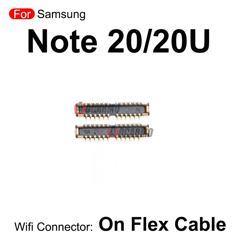 Wifi Signal Antenna Connector Motherboard FPC Plug Main Board Flex Cable Connector For Samsung Galaxy Note 20 Ultra 20u