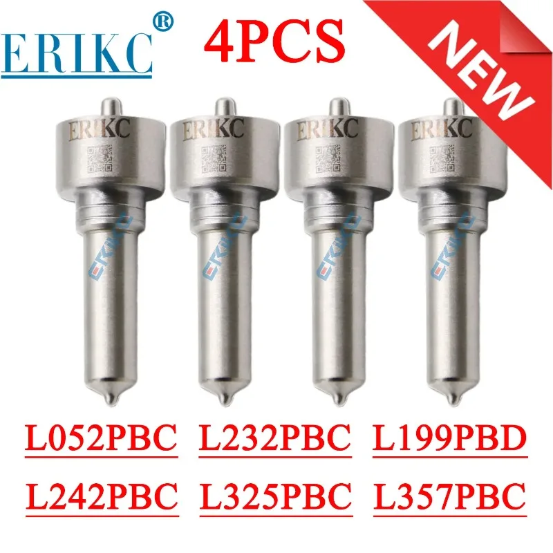 

4 шт. L052PBC L232PBC Форсунка Common Rail Распылитель L199PBD L242PBC L325PBC L357PBC Дизельная форсунка